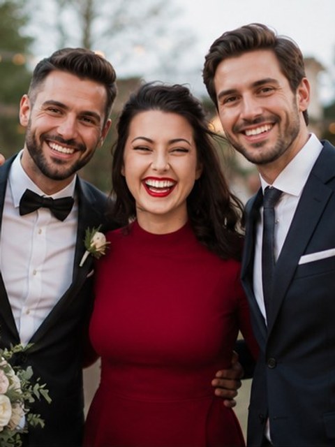 Invitée d'un mariage photographiée avec les mariés, retrouvée par CéSAR